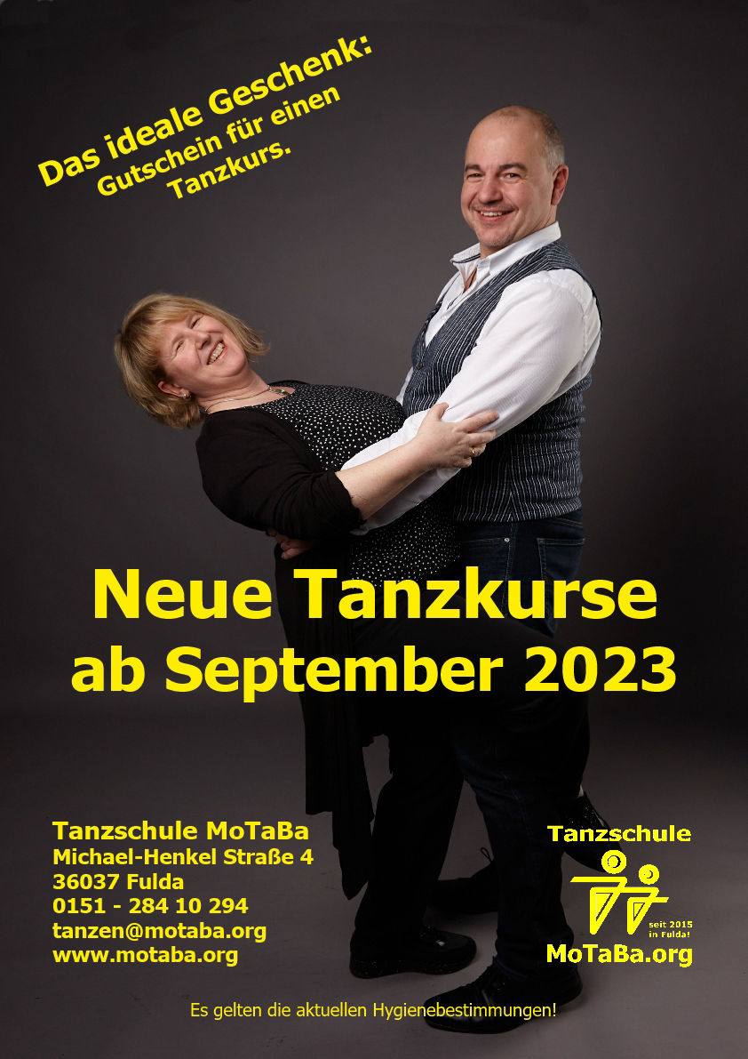 Neue Tanzkurse - Gutschein