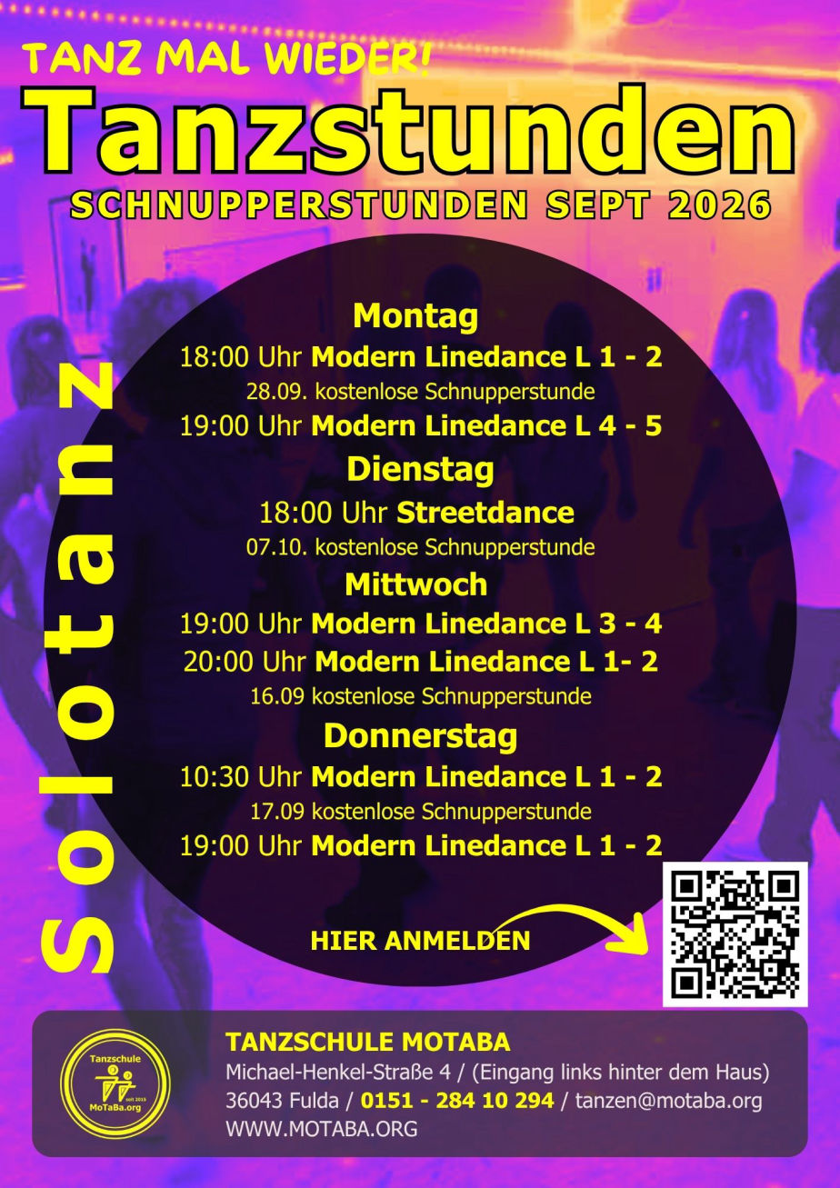 Solodance Tanzen ohne Partner